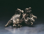 Sedmihlavá saň, cín, 1988, 11 cm