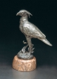 Secretary bird, pewter, 14 cm, 1989