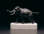 Indický slon, cín, 1989, 18 cm