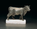 Kráva, cín, 1989, 12,5 cm