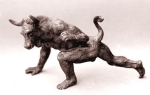 Minotaurus, cín, 1986, 14 cm