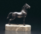 Kůň, cín, 1991, 16 cm