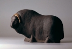 Musk ox, artificial stone, 40 cm, 1991