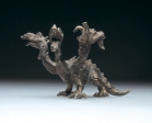 Dragon, pewter, 13 cm, 1988