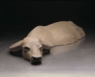 Vodní buvol, umělý kámen, 1985, 52 cm