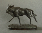 Wildbeest, pewter, 10 cm, 1981