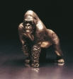 Gorila horská, cín, 1989, 10 cm