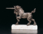 Unicorn, tin, 13 cm, 1983