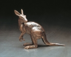 Kangaroo, pewter, 15 cm, 1989