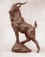 Billy-goat on the rock, tin, 11 cm, 1979
