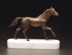 Stallion, pewter, 19 cm, 1988