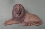 Lion II, resin stone, 30 cm, 1995