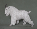 Montain goat, ceramic, 24 cm, 2022
