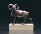 Mouflon, tin, 13 cm, 1989