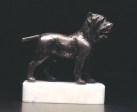 Neapolitan mastiff, pewter, 14 cm, 1987
