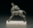 Donkey, pewter, 12 cm, 1989