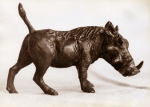 Wart-hog, pewter, 12 cm, 1987