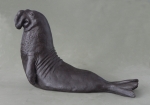 Elephant seal, ceramic, 30 cm, 2021