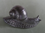Snail, pewter, 9 cm, 1988